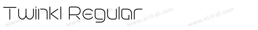 Twinkl Regular字体转换